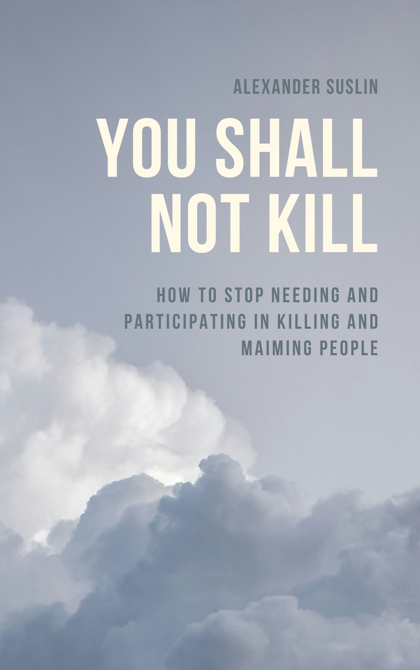 You shall not kill